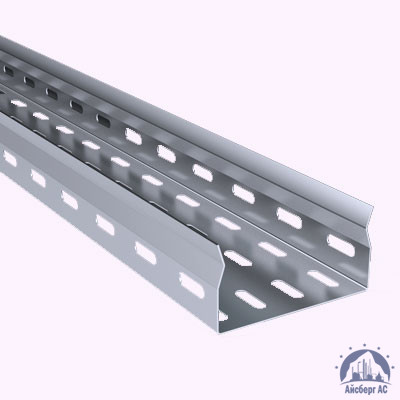 Лоток кабельный перфорированный 500х100 оцинкованный s=1.0 купить  в Нижнем Новгороде