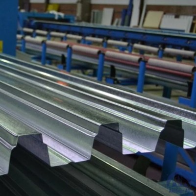Профнастил оцинкованный 600х44х0,75 мм H75-750 ГОСТ 24045-94 купить в Нижнем Новгороде