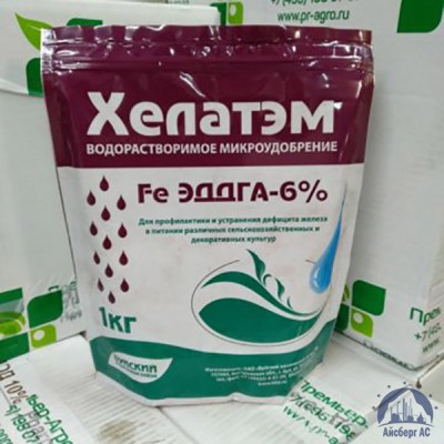 Удобрение ХЕЛАТЭМ Fe 6 Fe EDDHA (ЭДДГА) 6 % купить  в Нижнем Новгороде