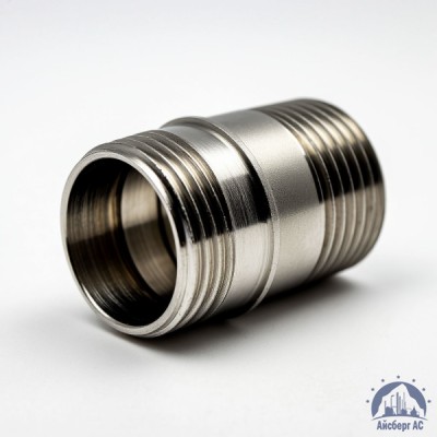 Ниппель переходной нержавеющий DN 32х15 1 1/4"-1/2" 42,4х21,3 мм AISI 316 двойной НР-НР купить в Нижнем Новгороде