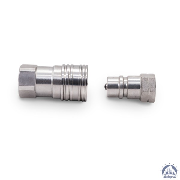 БРС для РВД Flat Face G 1/2" розетка (LSQ-FF-04SF-G1/2 DN12.5)